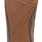 American Rag Women's Connie Perforated Flats Brown Size 5 M