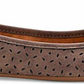 American Rag Women's Connie Perforated Flats Brown Size 5 M
