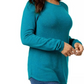 Karen Scott Women's Plus Size Curved Hem Tunic Green Size 1X