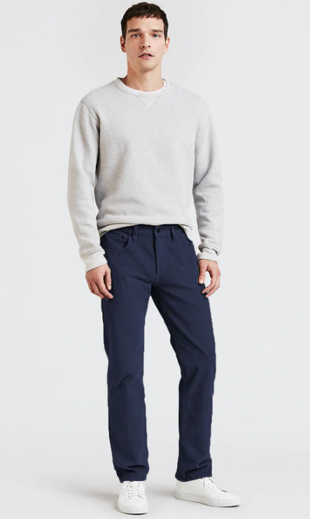 Levi's Men's 502 Taper Corduroy Pants Blue Size 31X32