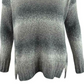 Style & Co Women's Ombre Boucle Sweater Gray Size Extra Large