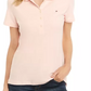 Tommy Hilfiger Women's Core Polo Shirt Pink Size Large