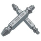 6-piece Precision Hss Screw Extractor and Repair Bit Set