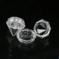 Diamond Faceted Refillable Travel Cosmetic Bottle Set