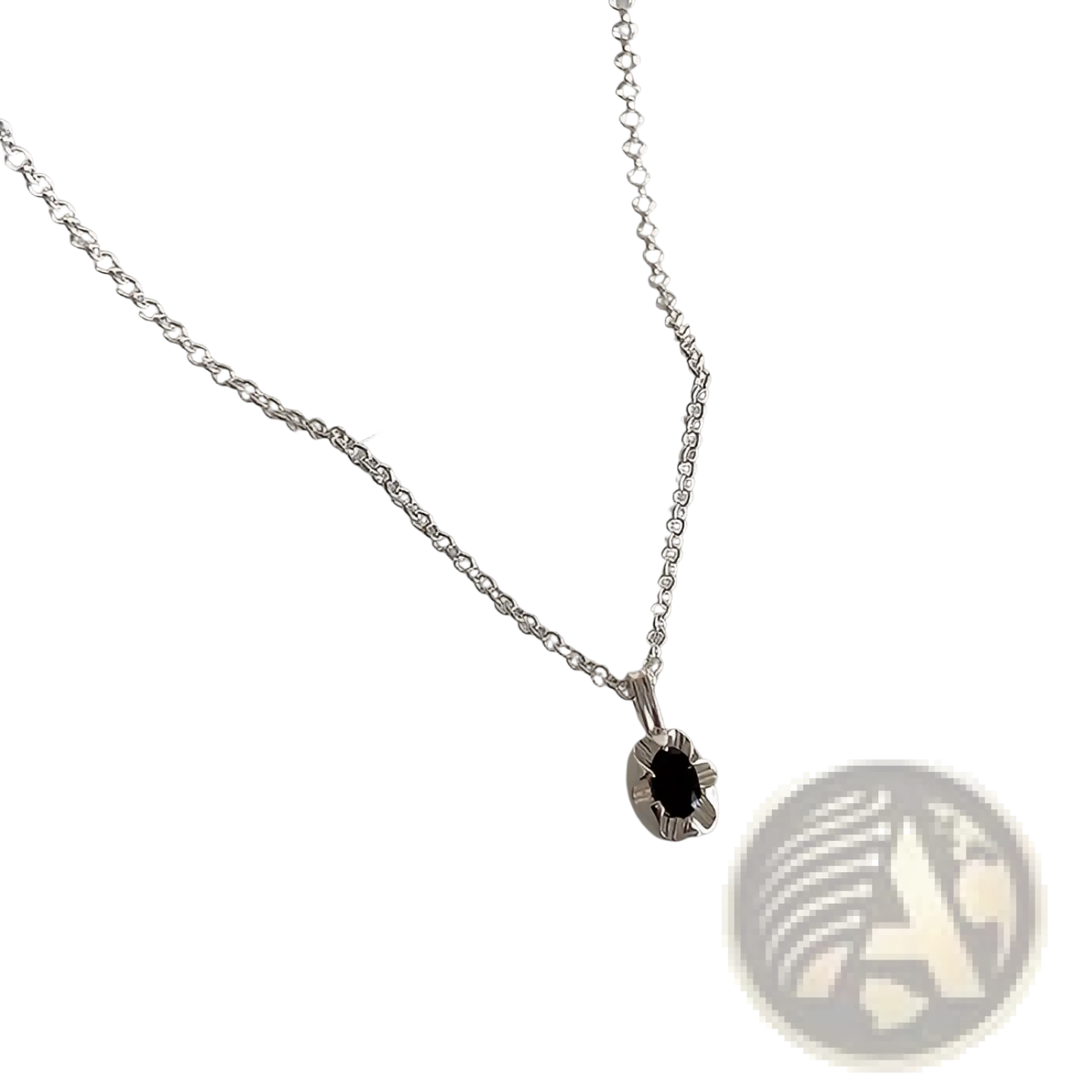 Set of Five Minimalist Silver and Pearl Pendant Necklaces