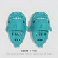 Shark Slippers Quick Dry Non Slip Shower Slides