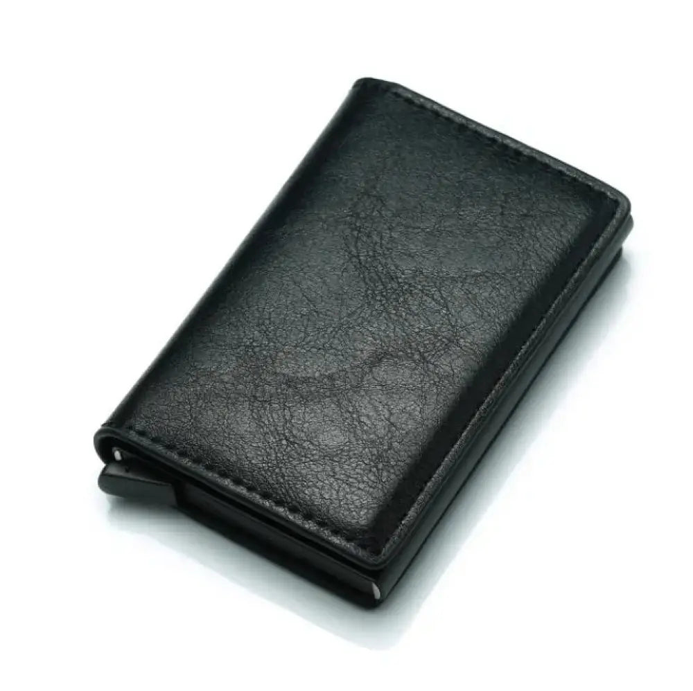 Slim Rfid Blocking Aluminum Alloy Card Case Wallet