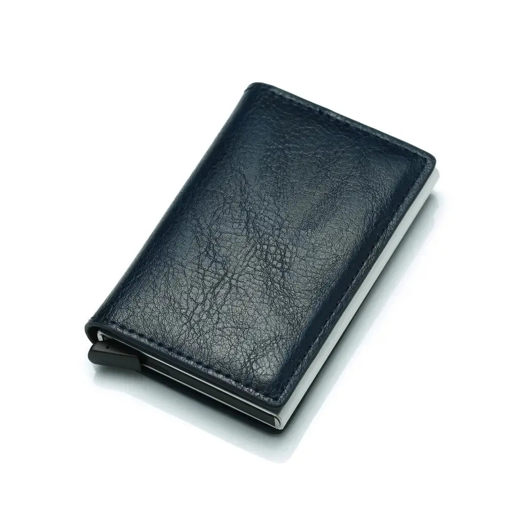 Slim Rfid Blocking Aluminum Alloy Card Case Wallet