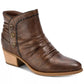 Baretraps Bethany Booties Women's Shoes Brown Size 5.5 M