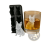 Silicone Dog and Godzilla Ice Cube Tray Mold Set