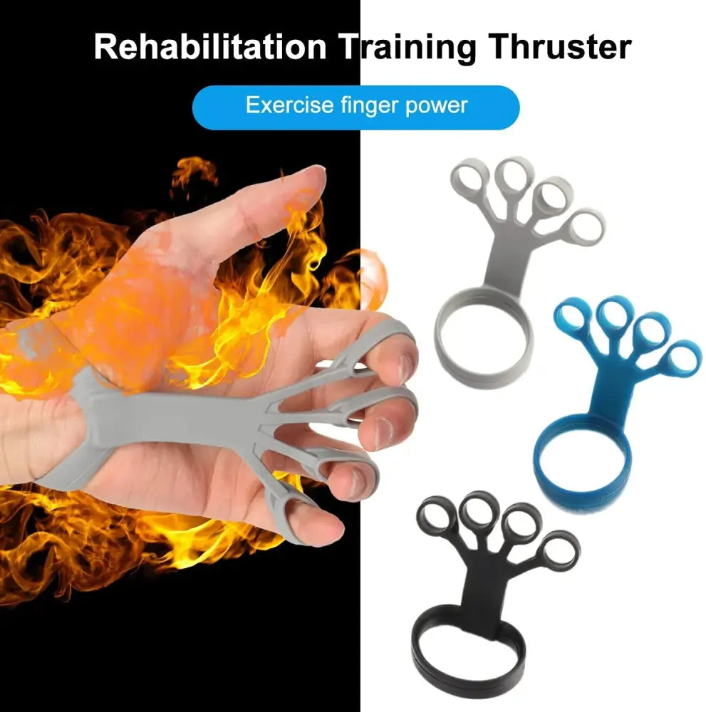 Silicone Finger Stretcher and Hand Grip Strength Trainer