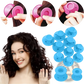 Silicone Hair Curlers no Heat Soft Rubber Rollers 10pc