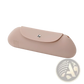 Silicone Makeup Brush Travel Bag Pink Case
