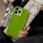 Frosted Matte Silicone Minimalist Couple Phone Case