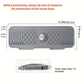 Silicone Self Draining Kitchen Sink Faucet Mat Gray