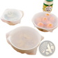 Silicone Stretch Lids Reusable Food Covers 4 Pack