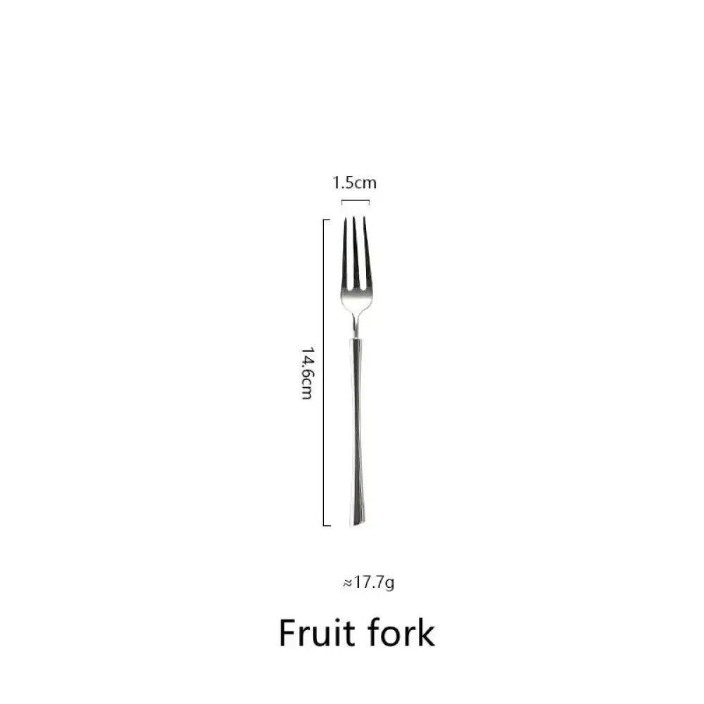 Polished Silver Western Stainless Steel Cutlery Set