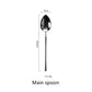 Polished Silver Western Stainless Steel Cutlery Set