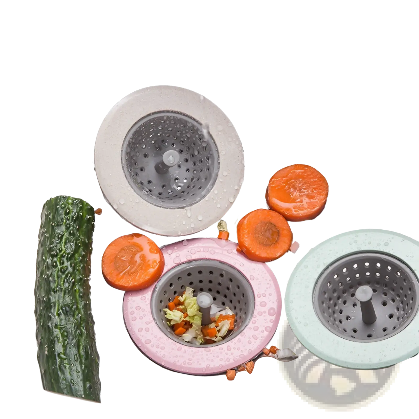 Sink Strainer Silicone Anti Clogging Kitchen Filter