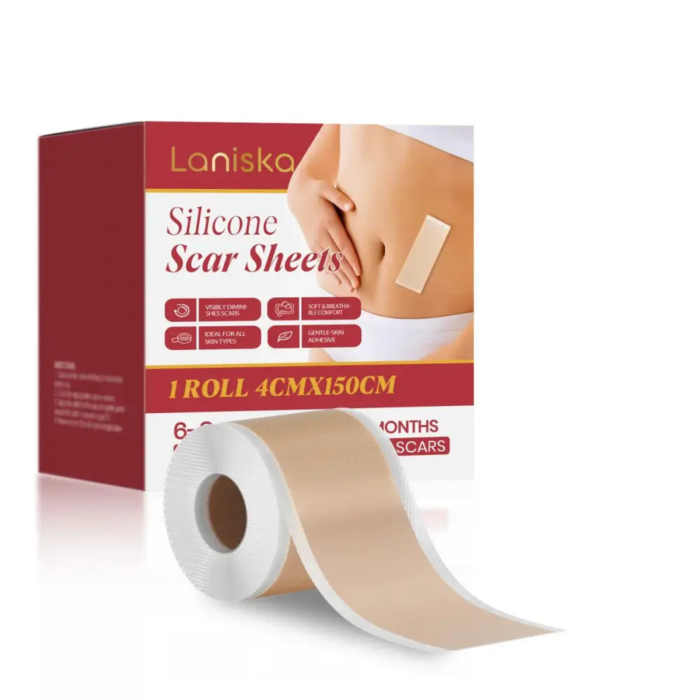 Laniska Silicone Scar Sheet Roll and Repair Patch