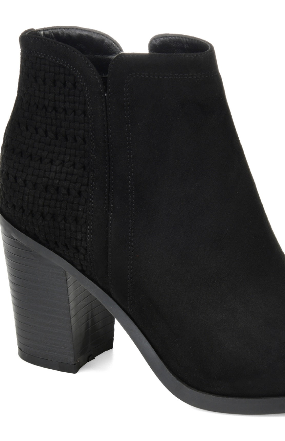Journee Collection Women's Jessica Bootie Black Size 9 M