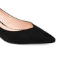 Journee Collection Women's Goldie Kitten Heel Shoes Black Size 8 M