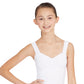 Capezio Women's Princess Tank Top White Size Medium