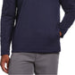 PGA Tour Men's Quarter Zip Golf Sweatshirt Blue Size Medium