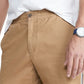 Tommy Hilfiger Men's Th Flex Theo 7 Short With Side Stripe Brown Size Large