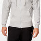 Champion Men's Powerblend Fleece Zip Hoodie Gray Size Small