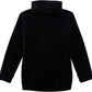 adidas Big Girl's Velour Funnel Neck Sweatshirt Black