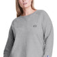 Champion Women's Power Blend Boyfriend Sweatshirt Gray Size 4X