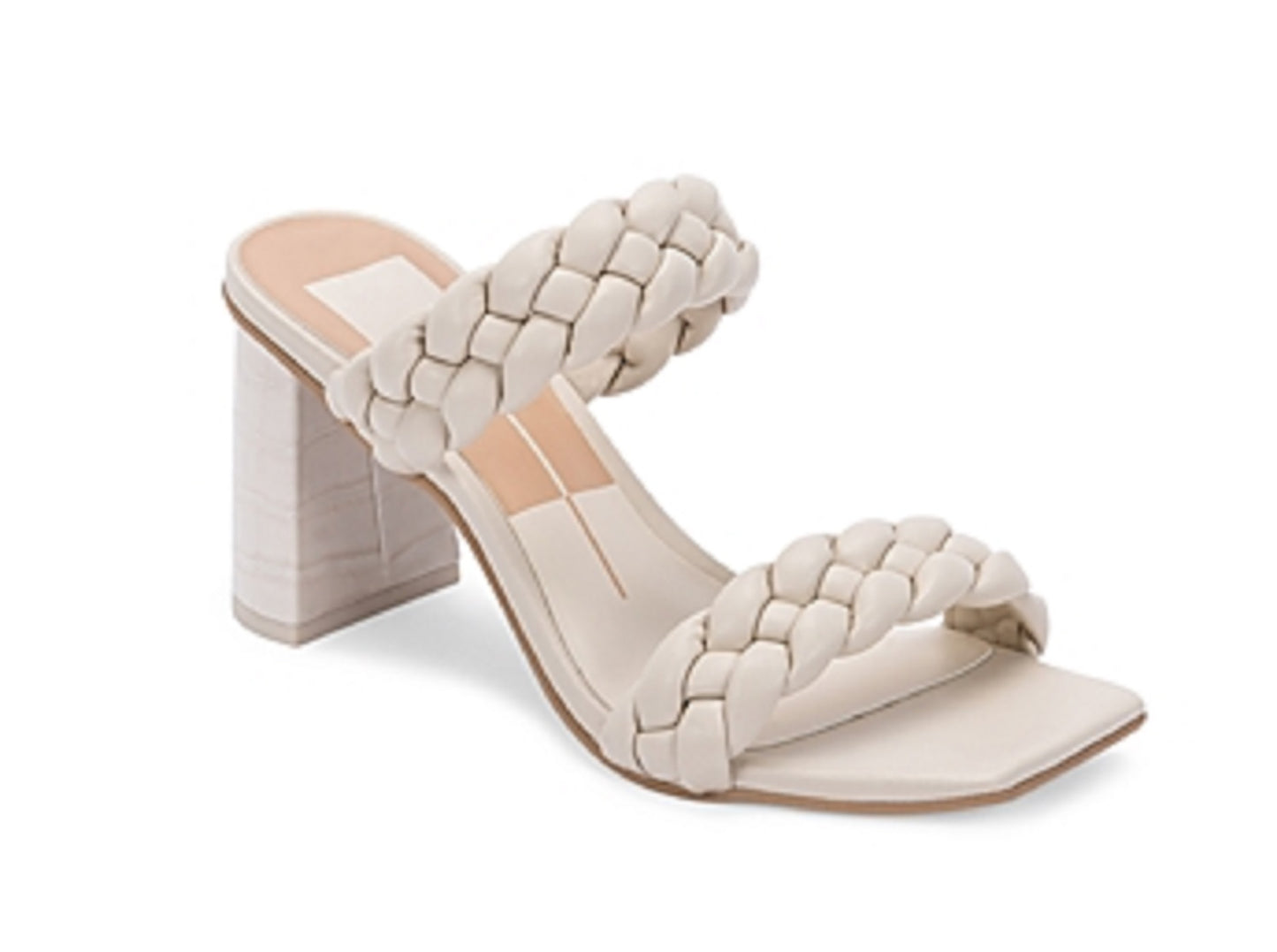Dolce Vita Women's Paily Braided Sandal White Size 6 M