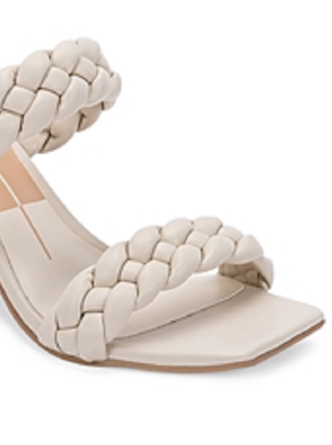 Dolce Vita Women's Paily Braided Sandal White Size 6 M
