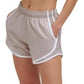 Calvin Klein Women's Perforated Shorts Brown Size XX-Large