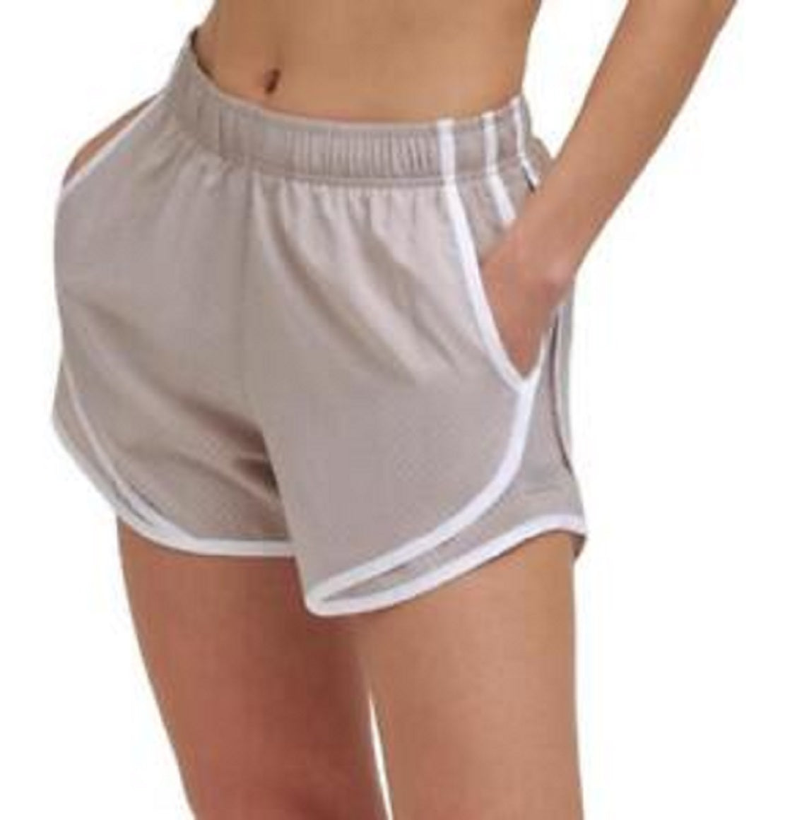 Calvin Klein Women's Perforated Shorts Brown Size XX-Large