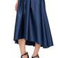 Alex Evenings Women's Sequined Bodice Midi Dress Blue Size 6
