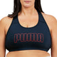 Puma Women's 4Keeps Mid Impact Sports Bra Blue Size 3X