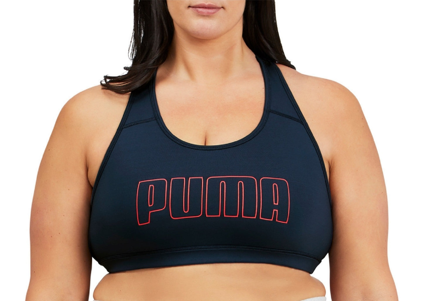 Puma Women's 4Keeps Mid Impact Sports Bra Blue Size 3X
