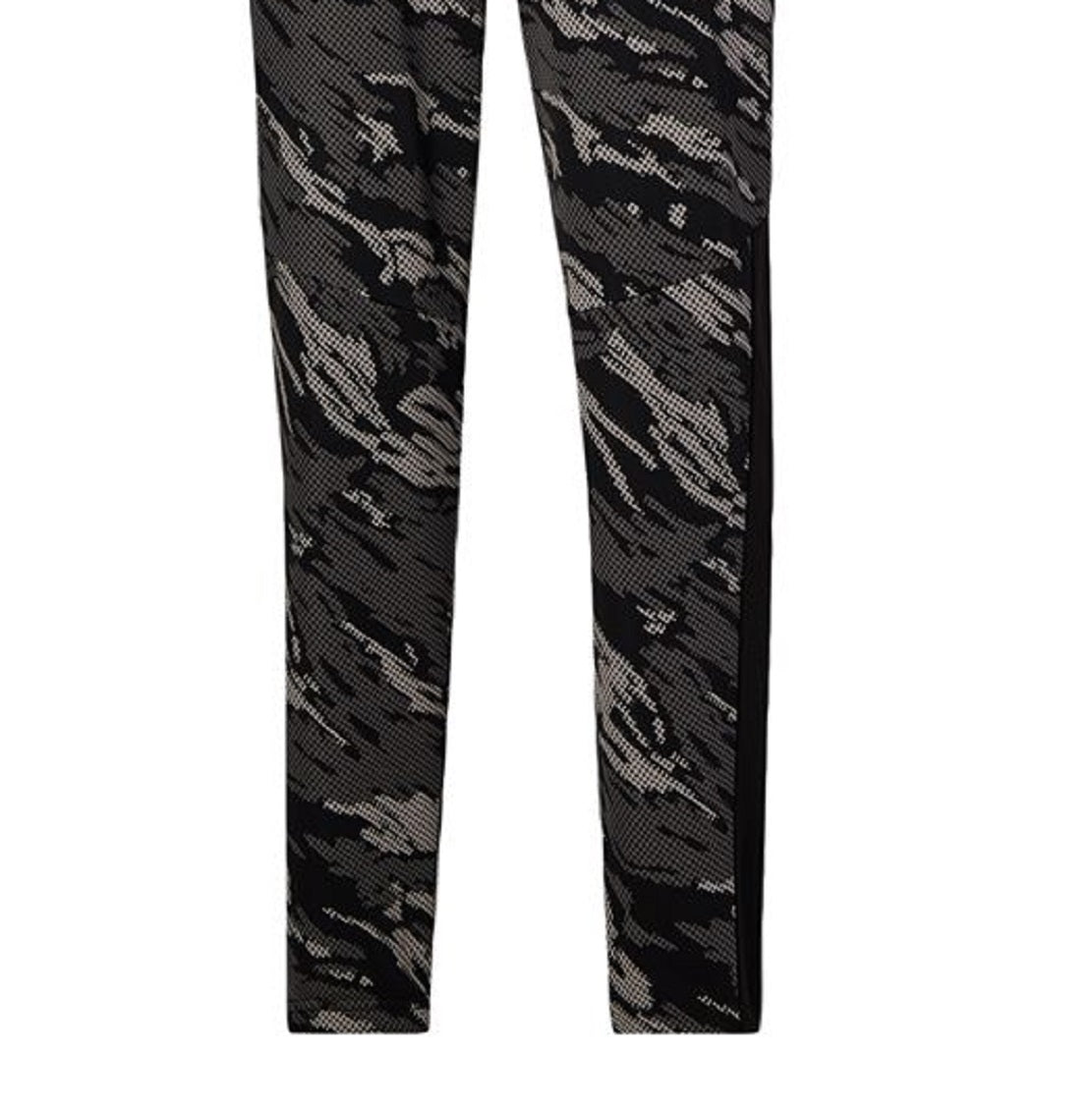 Puma Men's Camo Print Knit Pants Black Size Small