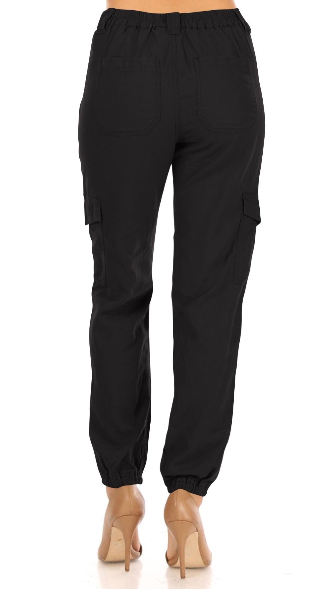 GUESS Women's Bowie Cargo Pants Black Size 31