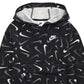 Nike Kid's Pocket Club Hoodie Black Size M
