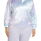 Nike Women's Sportswear Velour Hoodie Blue Size 3X