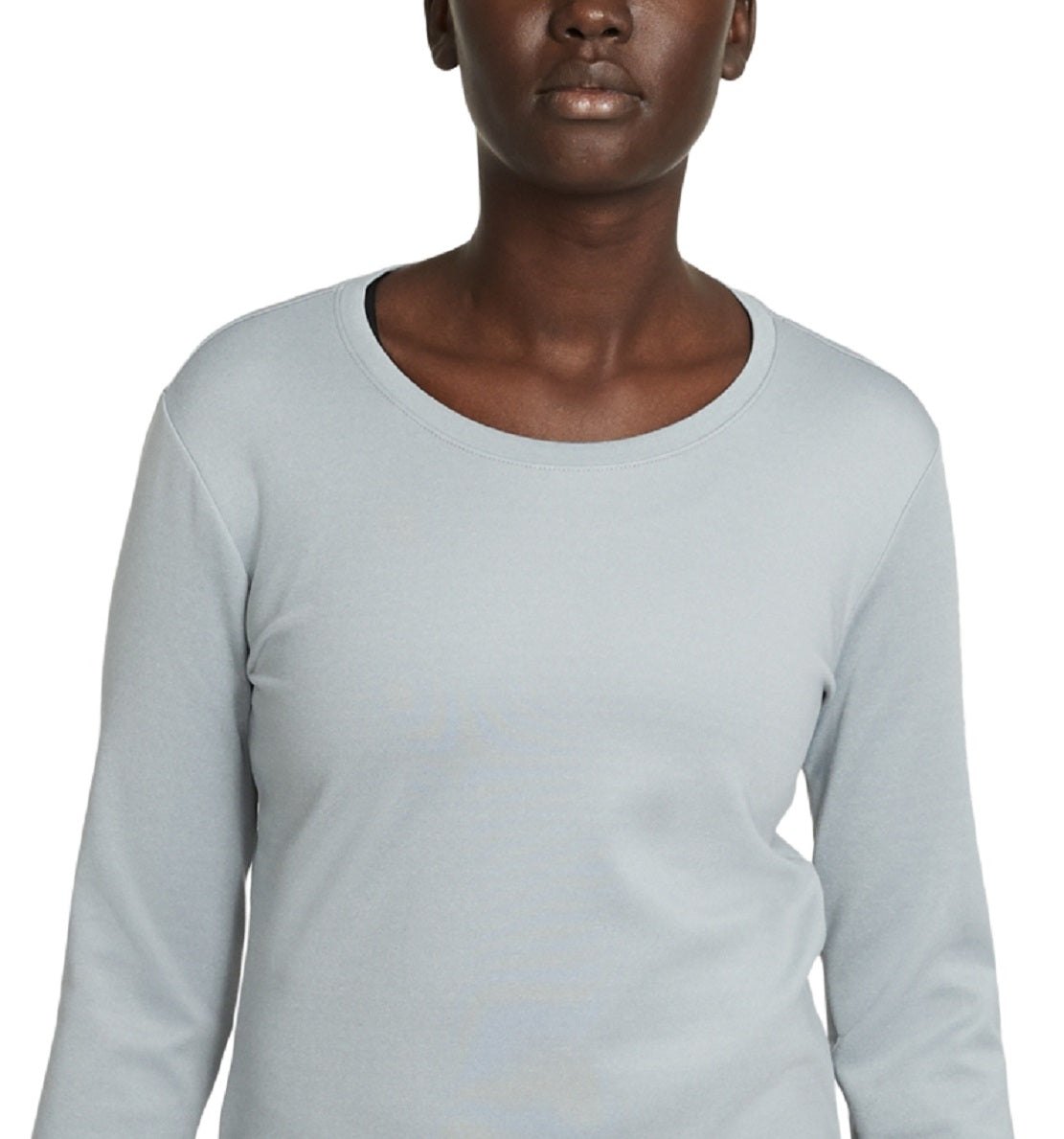 Nike Women's Therma Fit Long Sleeve Shirt Gray Size X-Large