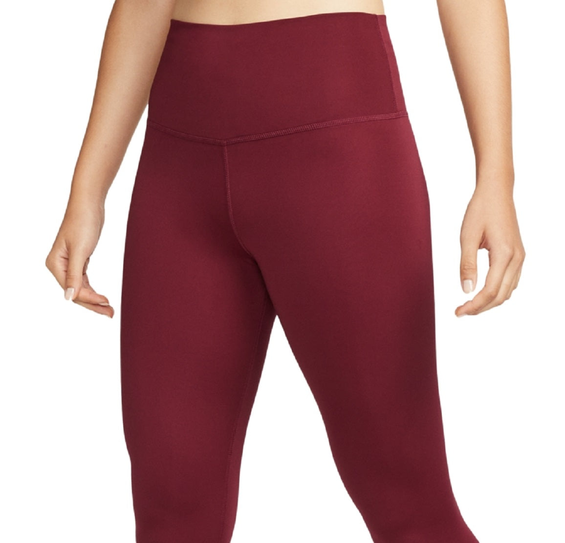 Nike Women's Yoga 7/8 Length Leggings Red Size Medium