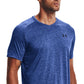 Under Armour Men's Tech V Neck T-Shirt Blue Size XX-Large