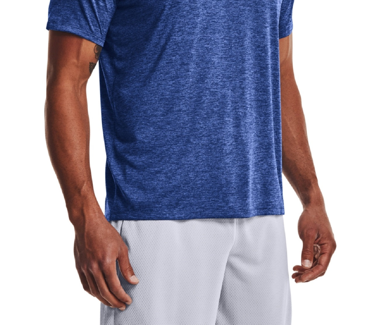 Under Armour Men's Tech V Neck T-Shirt Blue Size XX-Large