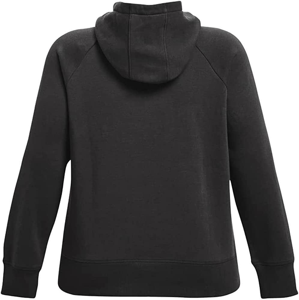 Under Armour Women's Rival Fleece Hoodie Black Size 3X