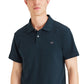 Dockers Men's Icon Slim Fit Embroidered Logo Polo Shirt Blue Size Large