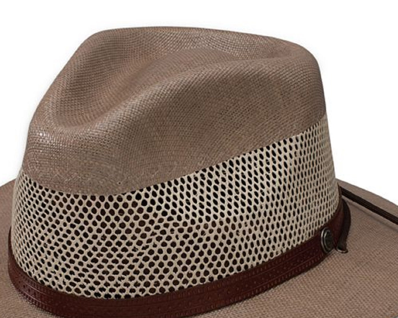 Stetson Men's Afton Canvas Hat Brown Size Large